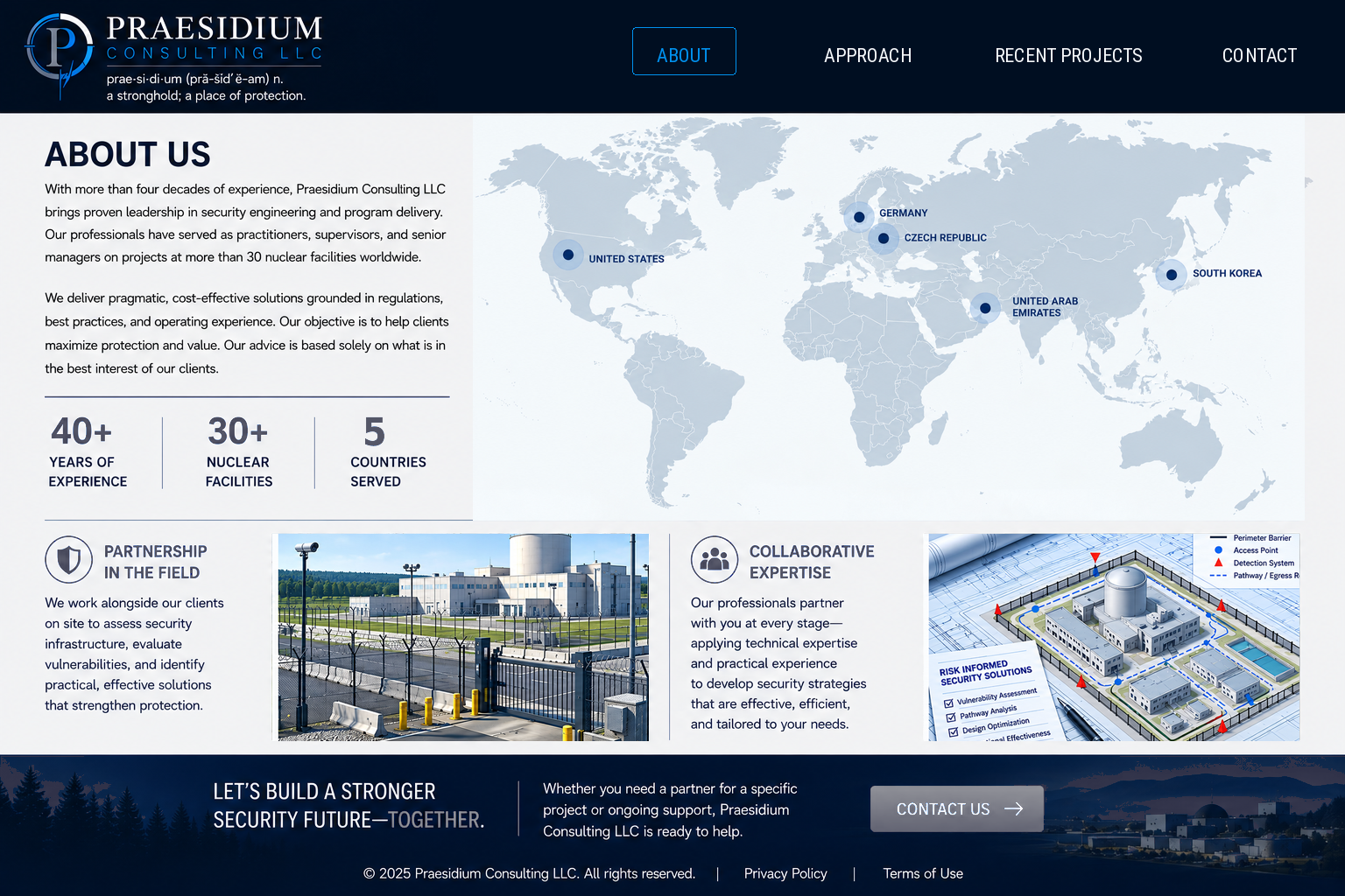 Praesidium Consulting global experience