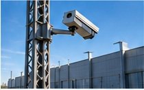 Surveillance cameras protecting a secure facility